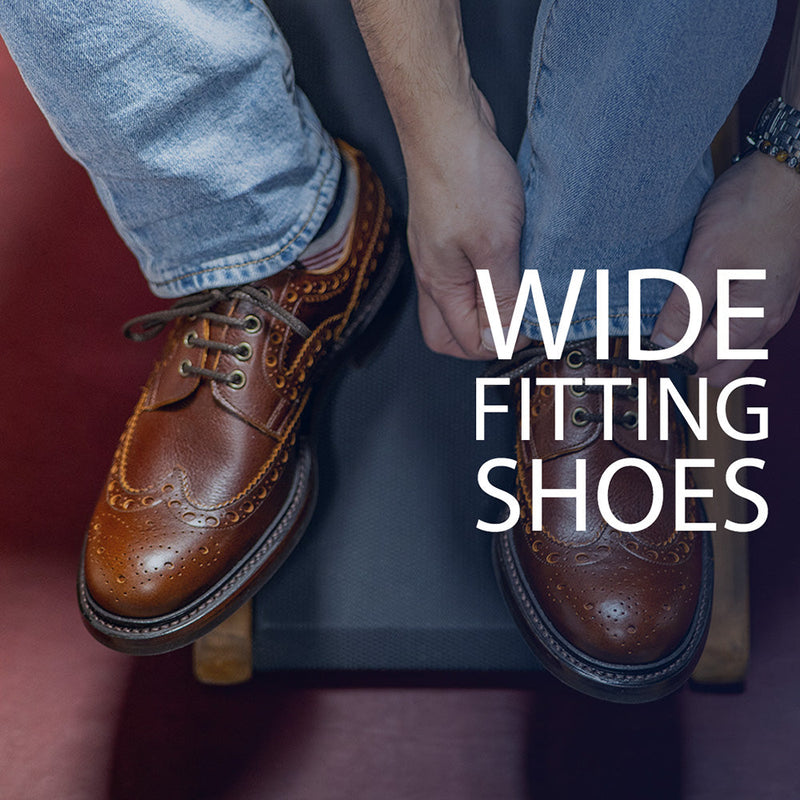 Men's Wide-fitting Brogues