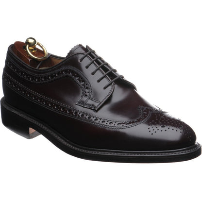 Product image for Loake Royal in burgundy polished