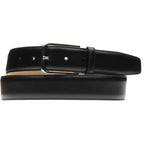 Black Calf Silver Buckle
