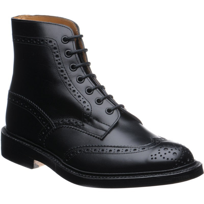 Stow brogue boots calf