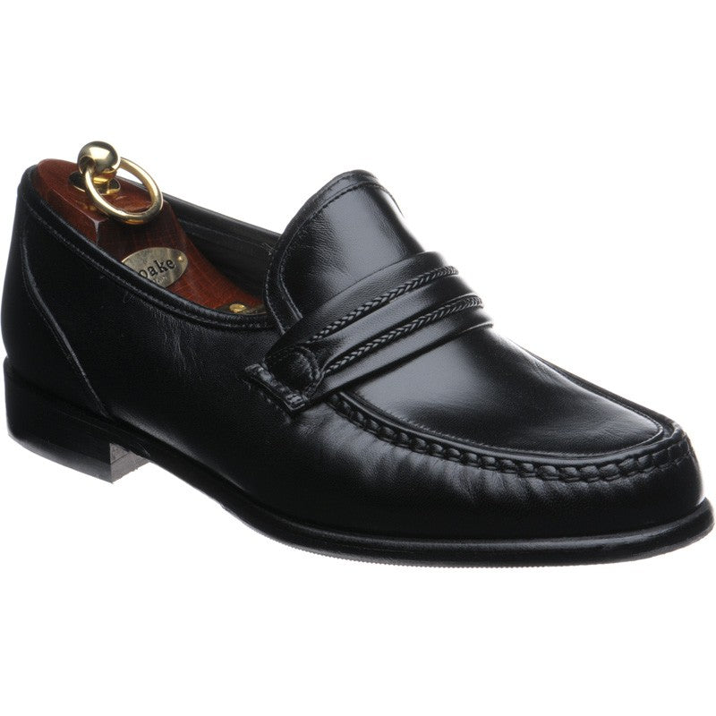 Product image for Loake Rome in black calf