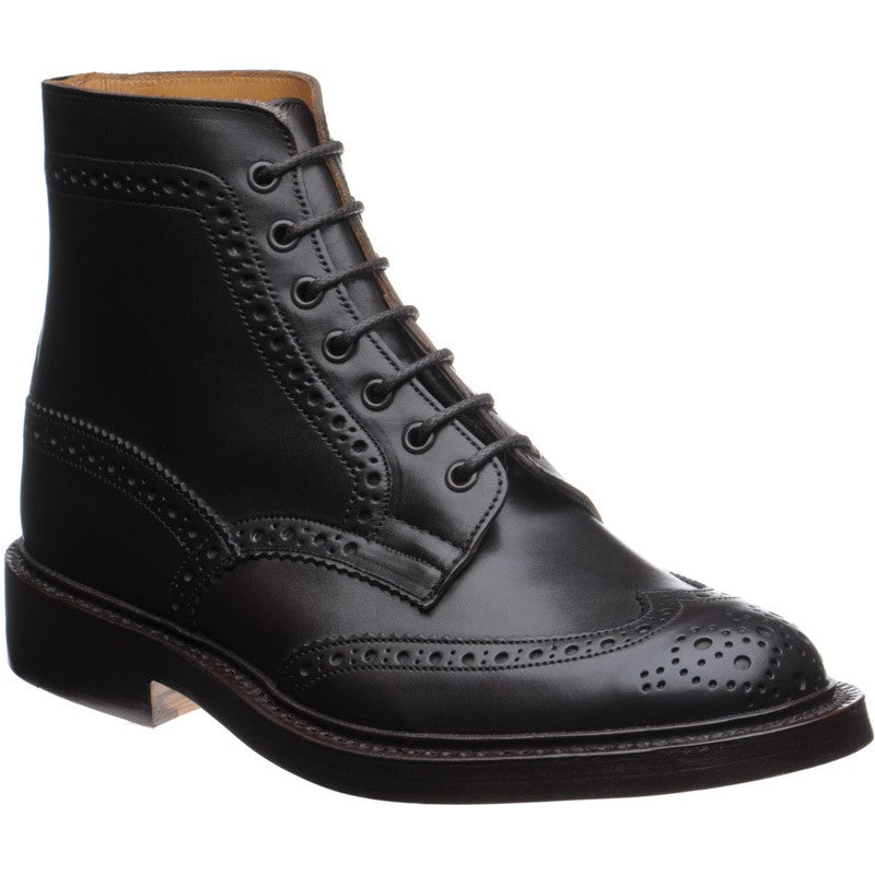 Stow brogue boots espresso calf