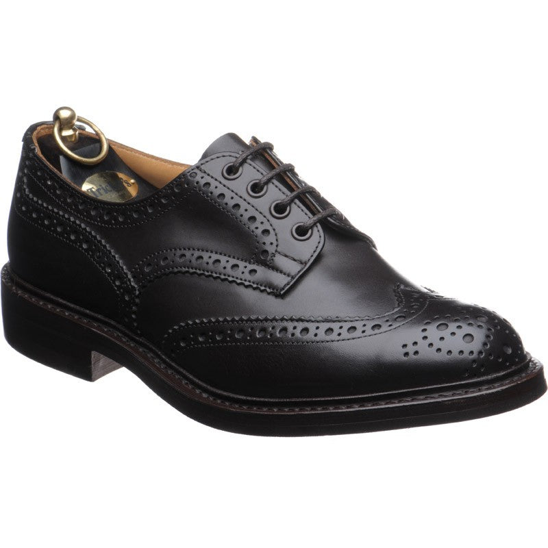 Bourton rubber soled brogues espresso calf
