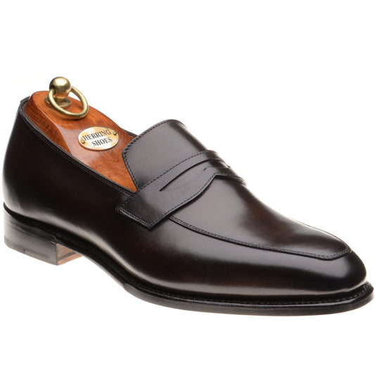 Product image for Herring Fletcher mens in dark brown calf