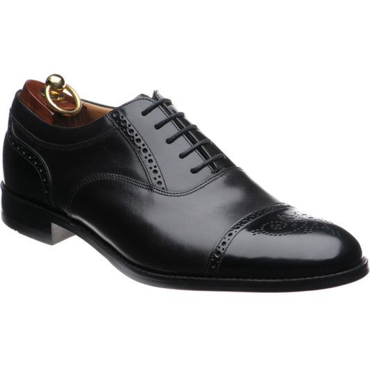 Product image for Loake Woodstock in black calf and polished