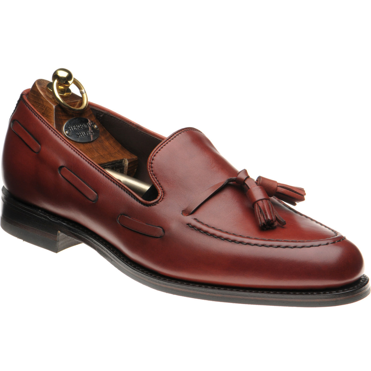Ascot II hybrid soled tasselled loafers pecan calf