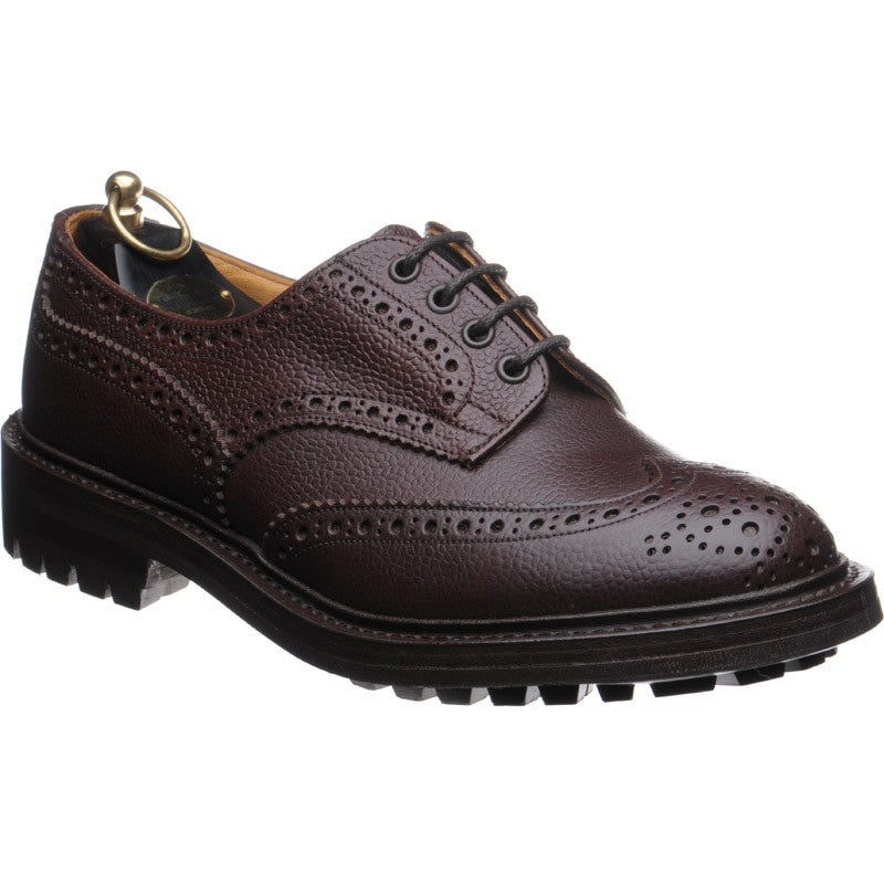 Product image for Trickers Ilkley in brown zug grain