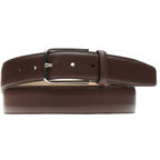 Brown Calf Silver Buckle