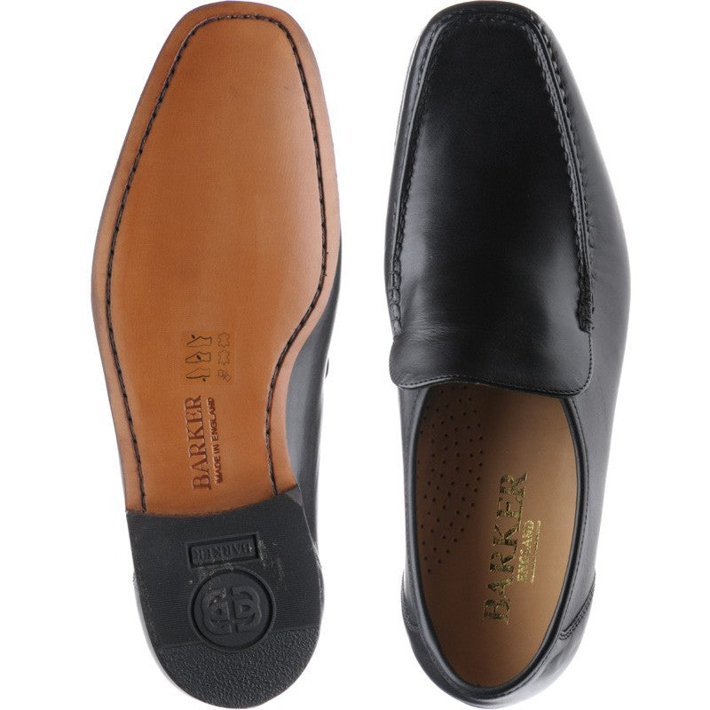 Product image for Barker Javron in black calf