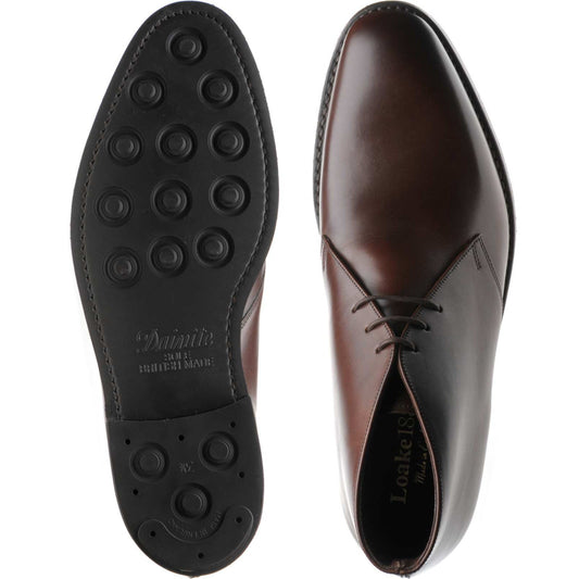 Product image for Loake Pimlico in dark brown calf