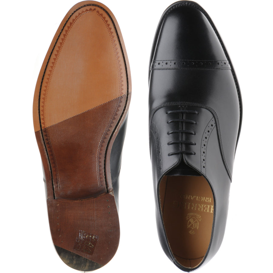 Product image for Herring Belgravia in black calf
