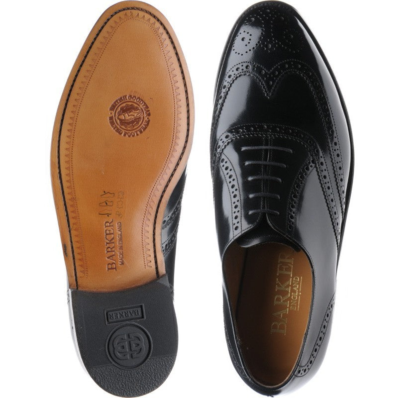 Product image for Barker Albert in black polished