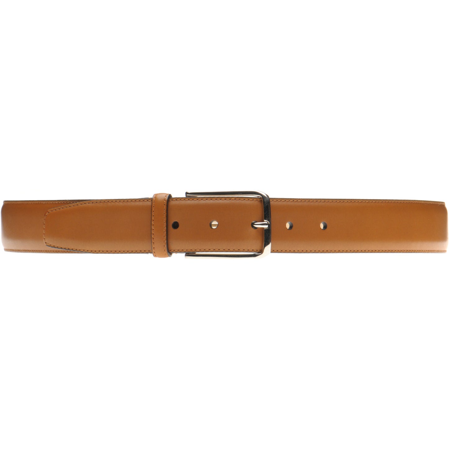 Product image for Herring Westminster II Belt in tan calf silver buckle