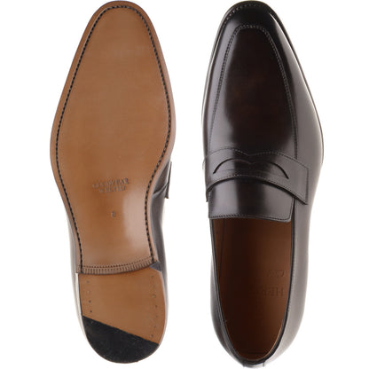 Product image for Herring Fletcher mens in dark brown calf