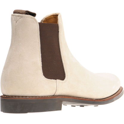 Product image for Herring Sittaford Rubber mens rubber-soled Chelsea boots in arctic suede