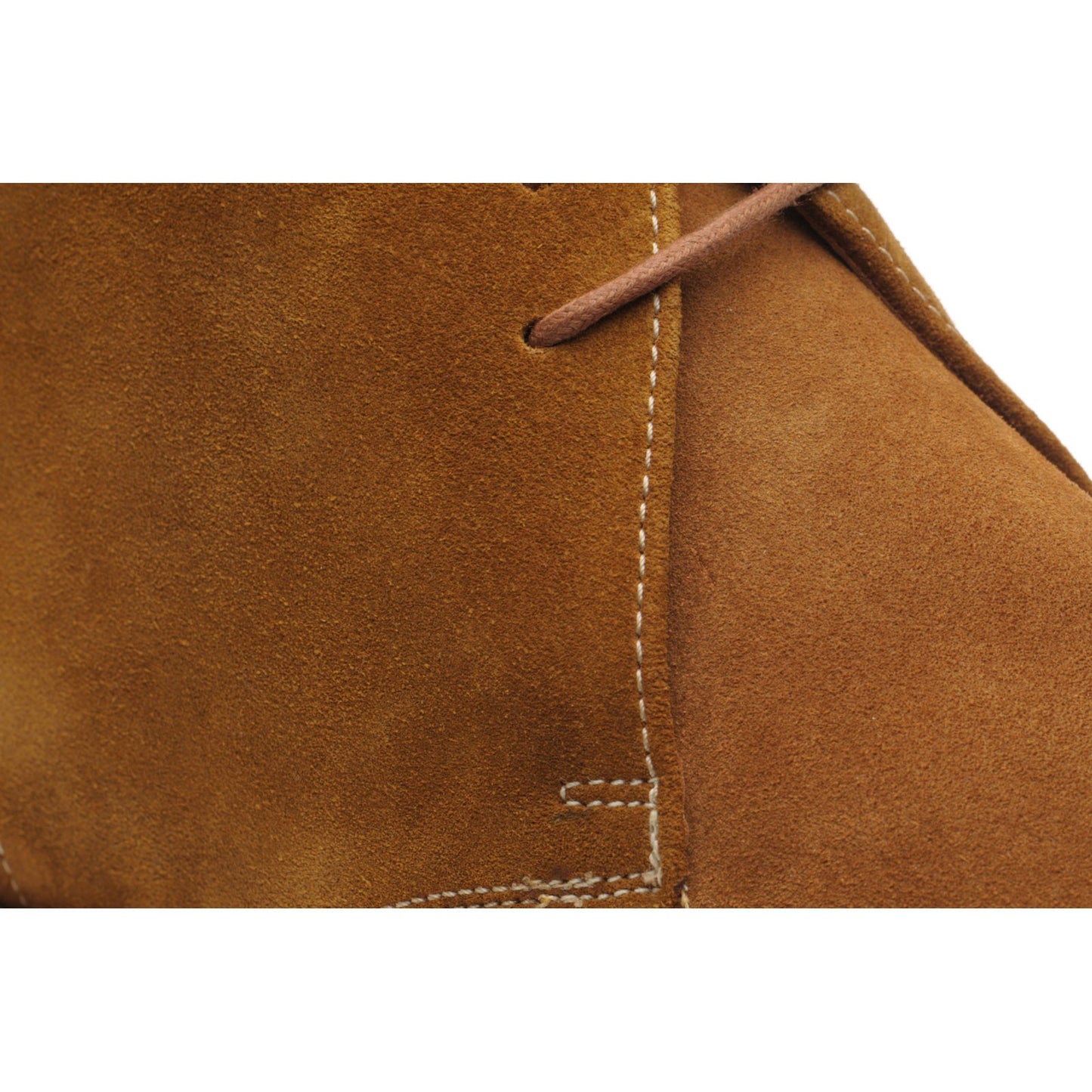 Product image for Herring Grays Rubber mens rubber-soled Chukka boots in ginger suede