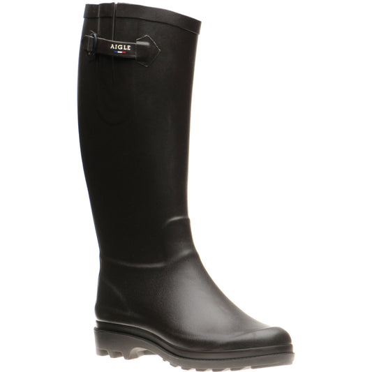 Product image for Aigle Aiglentine 2 ladies rubber-soled boots in brown