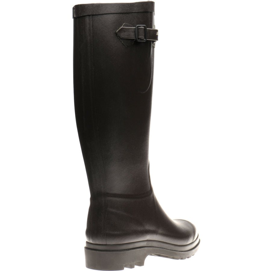 Product image for Aigle Aiglentine 2 ladies rubber-soled boots in brown