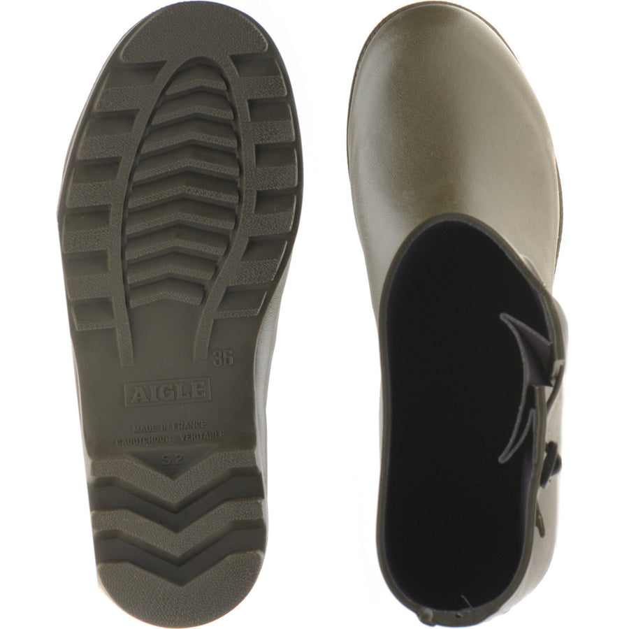 Product image for Aigle Aiglentine 2 ladies rubber-soled boots in khaki