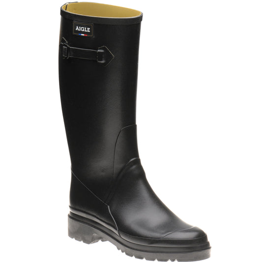Product image for Aigle Cessac mens rubber-soled boots in black