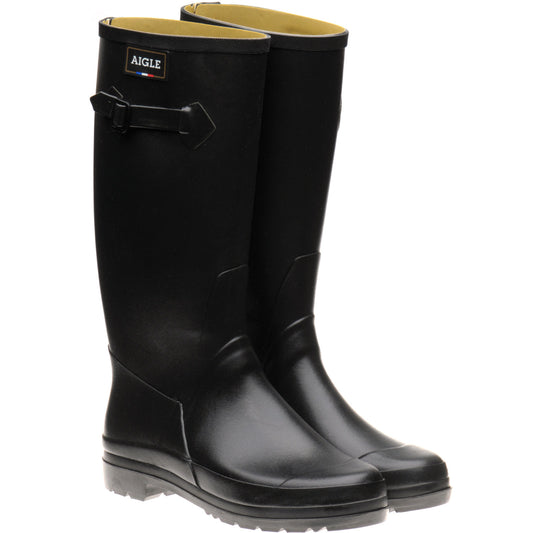 Product image for Aigle Cessac Lady ladies rubber-soled boots in black