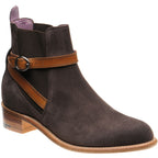 Brown Suede and Cedar Strap
