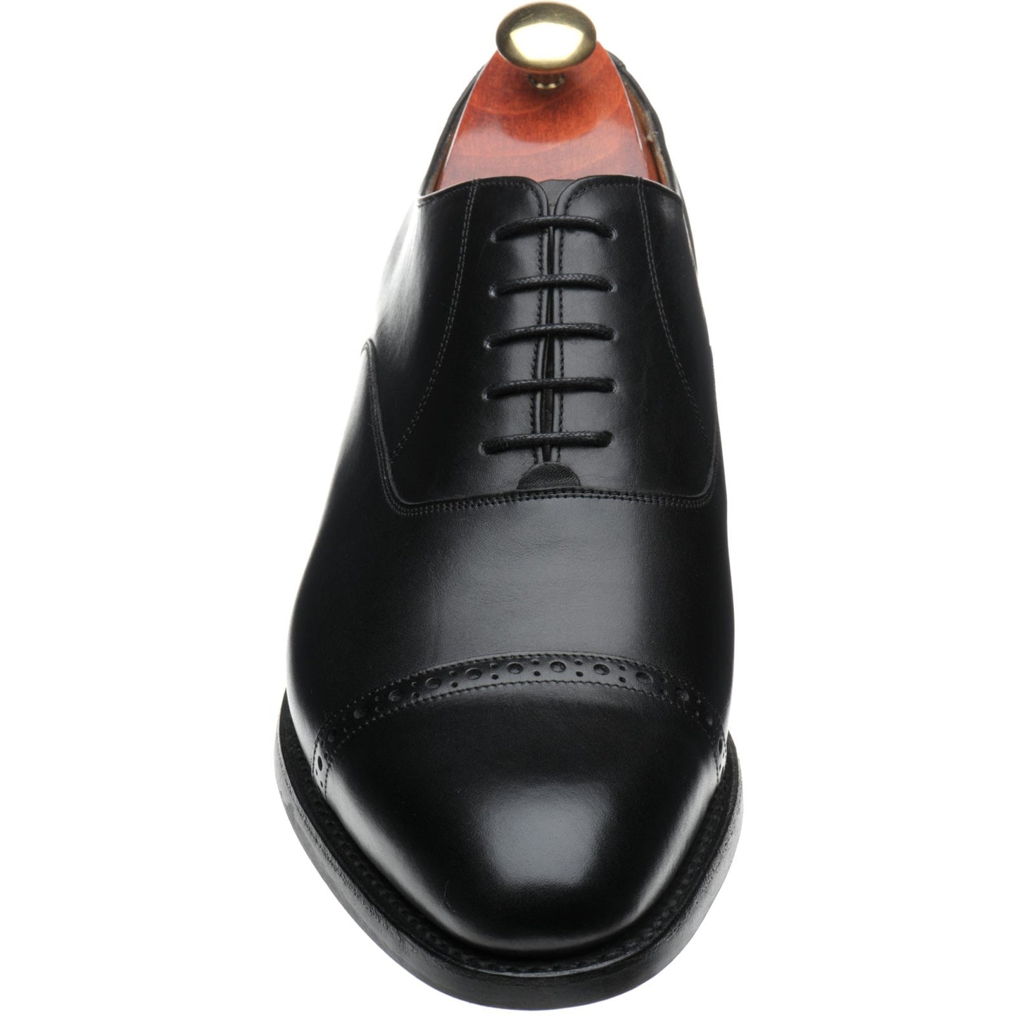 Product image for Barker Burford in black calf
