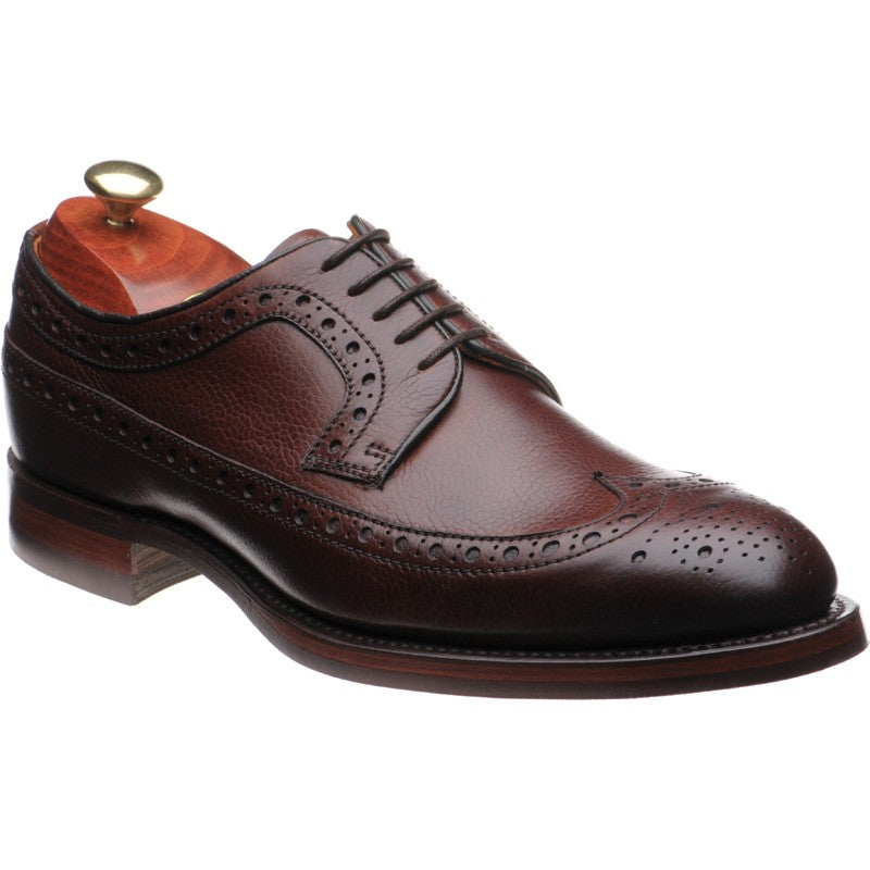 Calvay brogues cherry grain