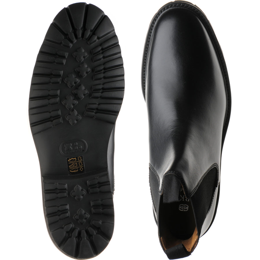 Product image for Barker Camborne in black calf