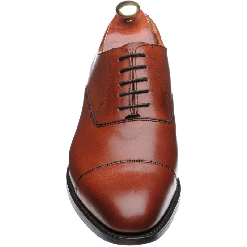 Product image for Barker Duxford in rosewood calf