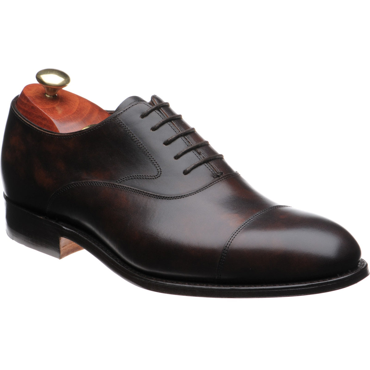 Falsgrave Oxfords dark shadow calf