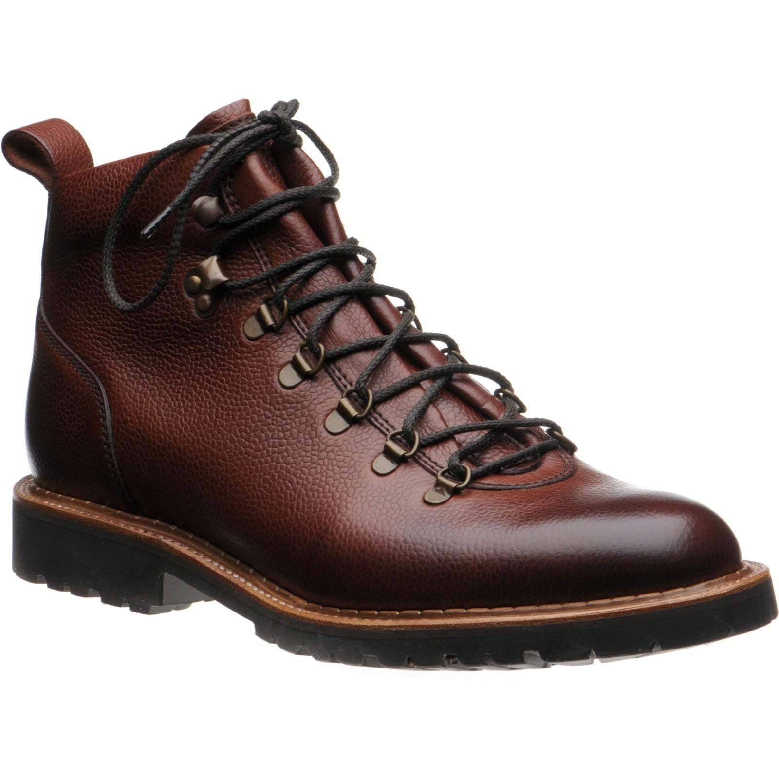 Glencoe rubber soled boots cherry grain