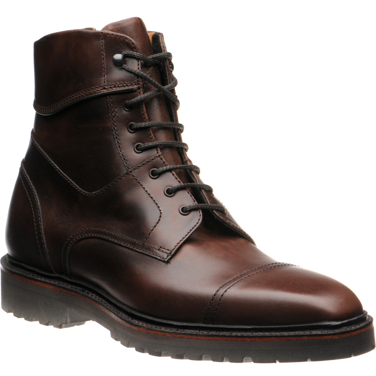 Product image for Barker Hawes in brown pull up