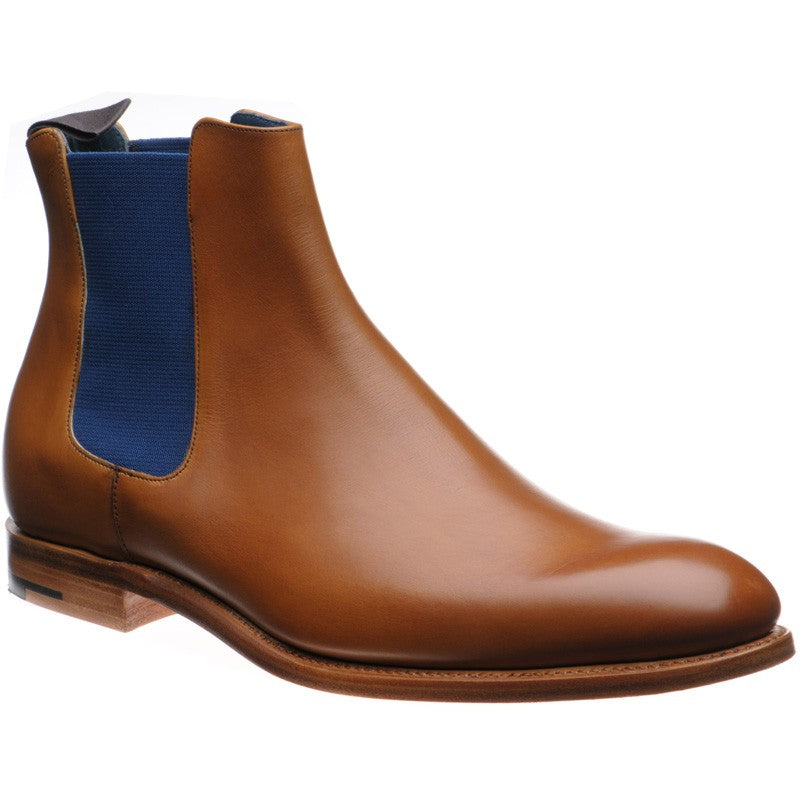 Product image for Barker Hopper mens Chelsea boots in cedar calf (second)