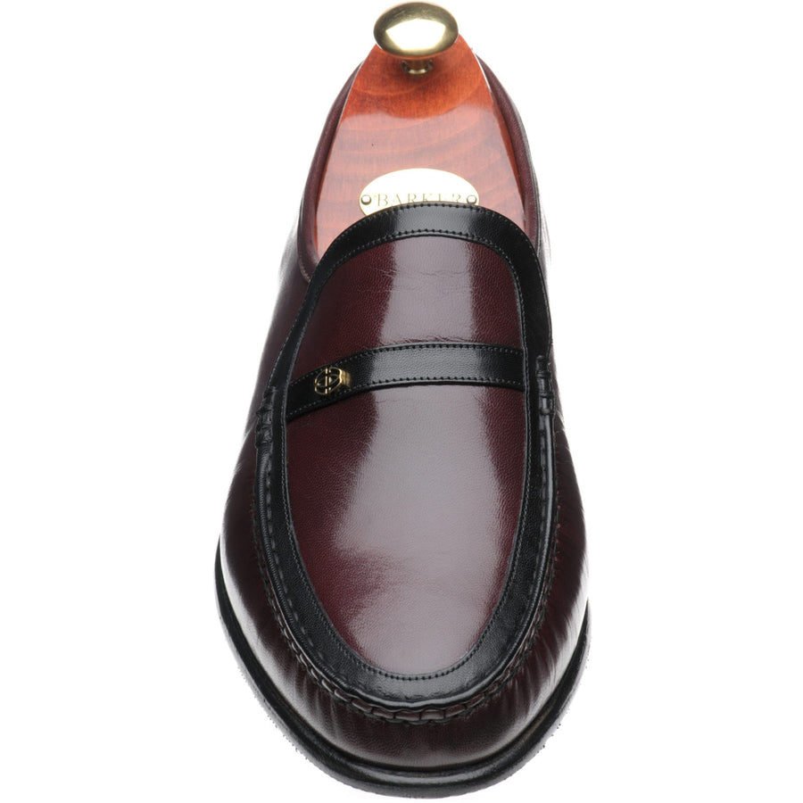 Product image for Barker Jefferson in burgundy kid