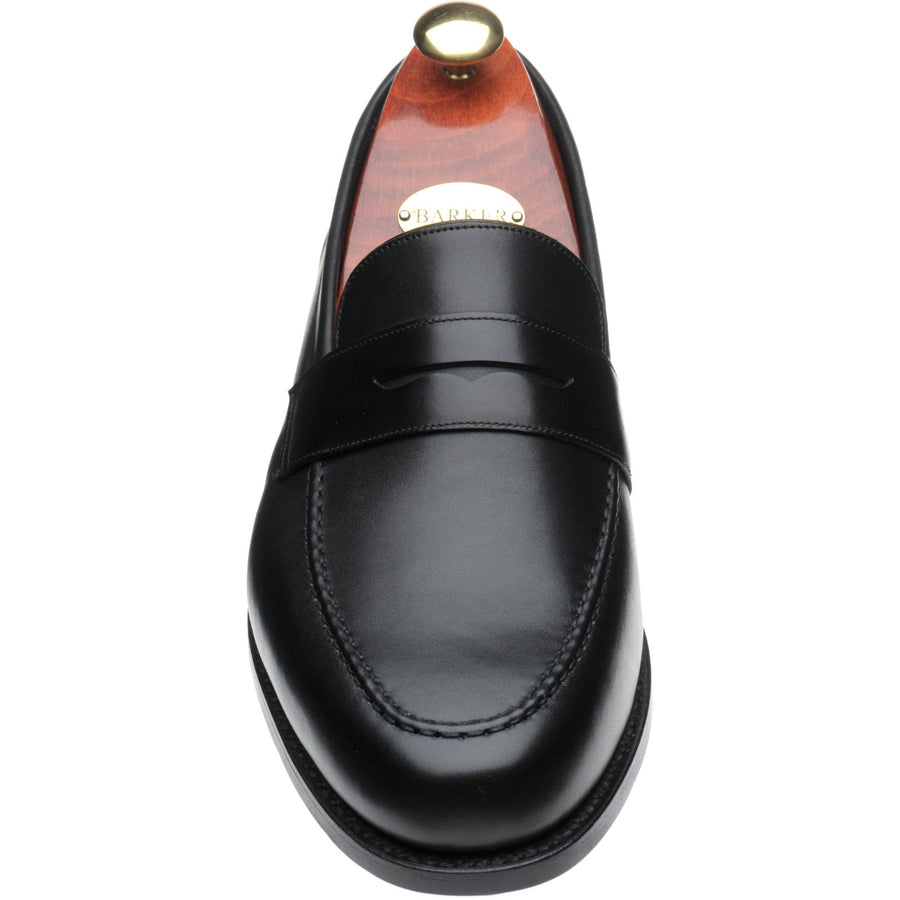 Product image for Barker Jevington in black calf