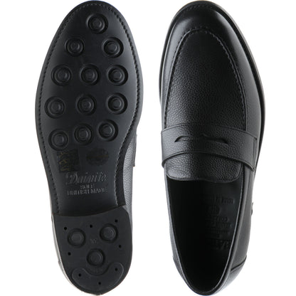 Product image for Barker Jevington (Rubber) in black grain calf