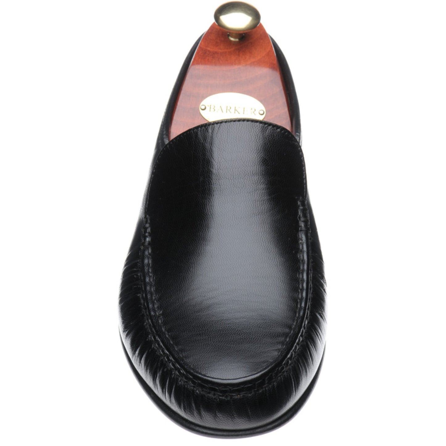 Product image for Barker Laurence mens hybrid-soled loafers in black kid (second)