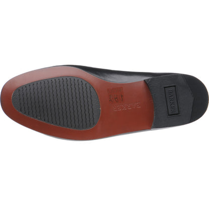 Product image for Barker Laurence mens hybrid-soled loafers in black kid (second)