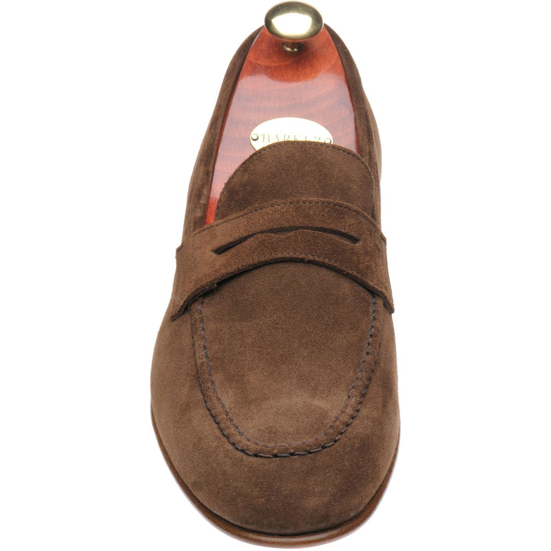 Product image for Barker Ledley mens loafers in castagnia suede (second)