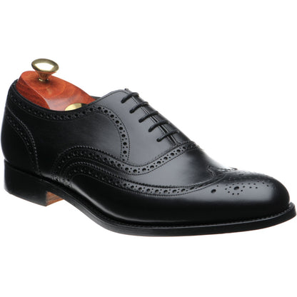 Product image for Barker Malton in black calf