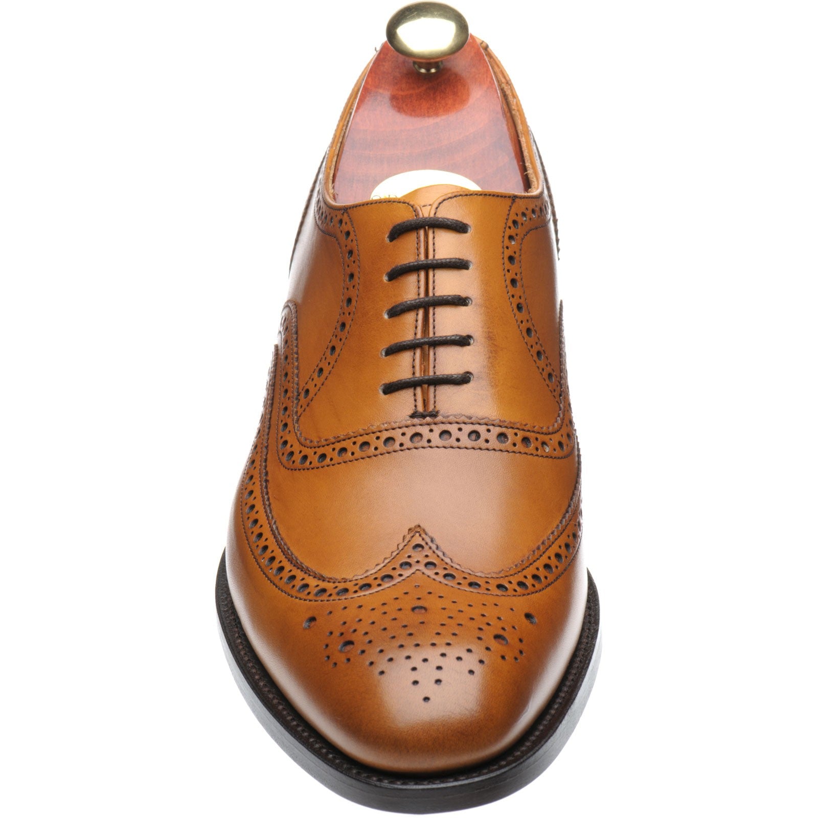 Product image for Barker Malton in cedar calf