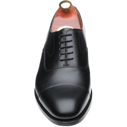 Product image for Barker Malvern in black calf
