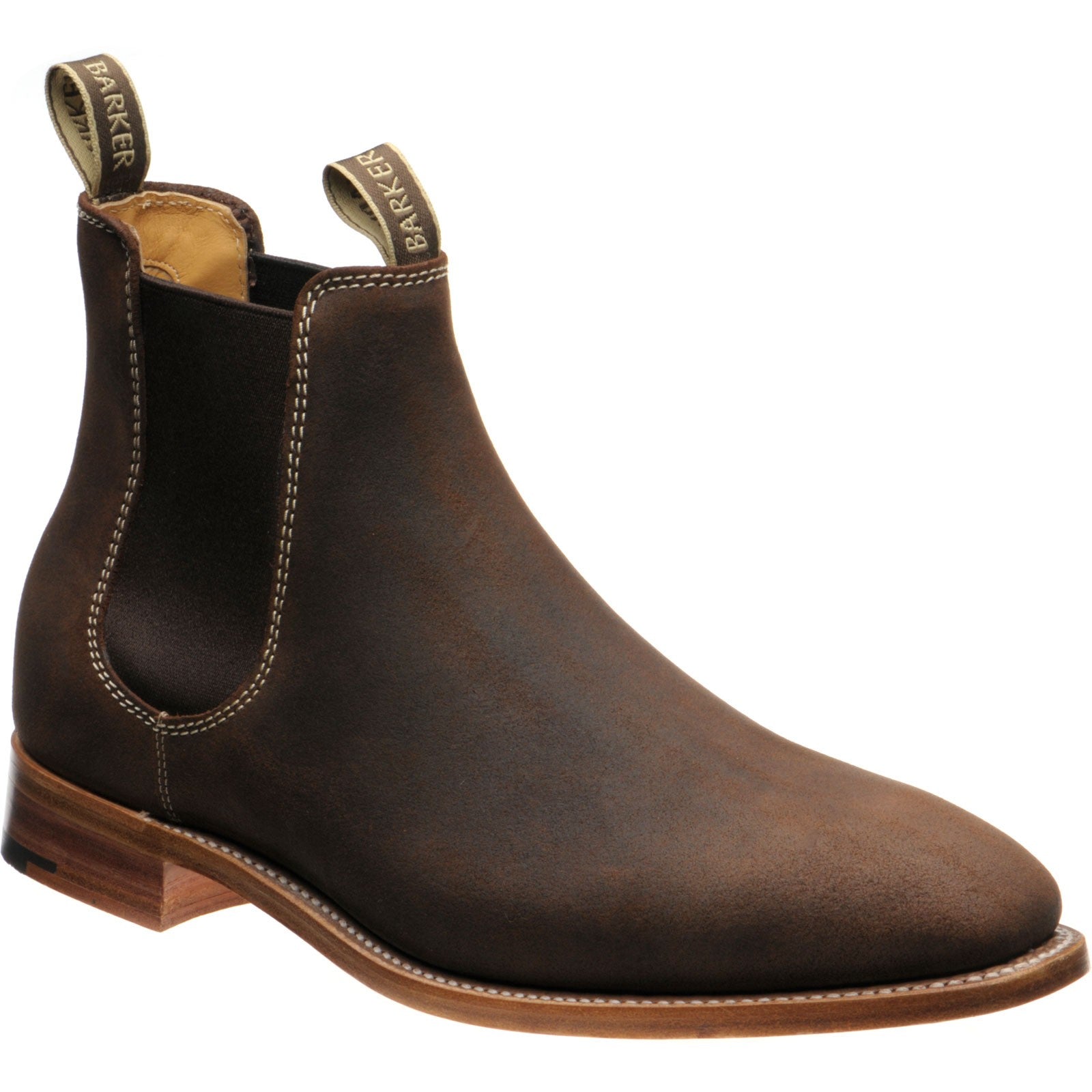 Mansfield Chelsea boots waxy suede