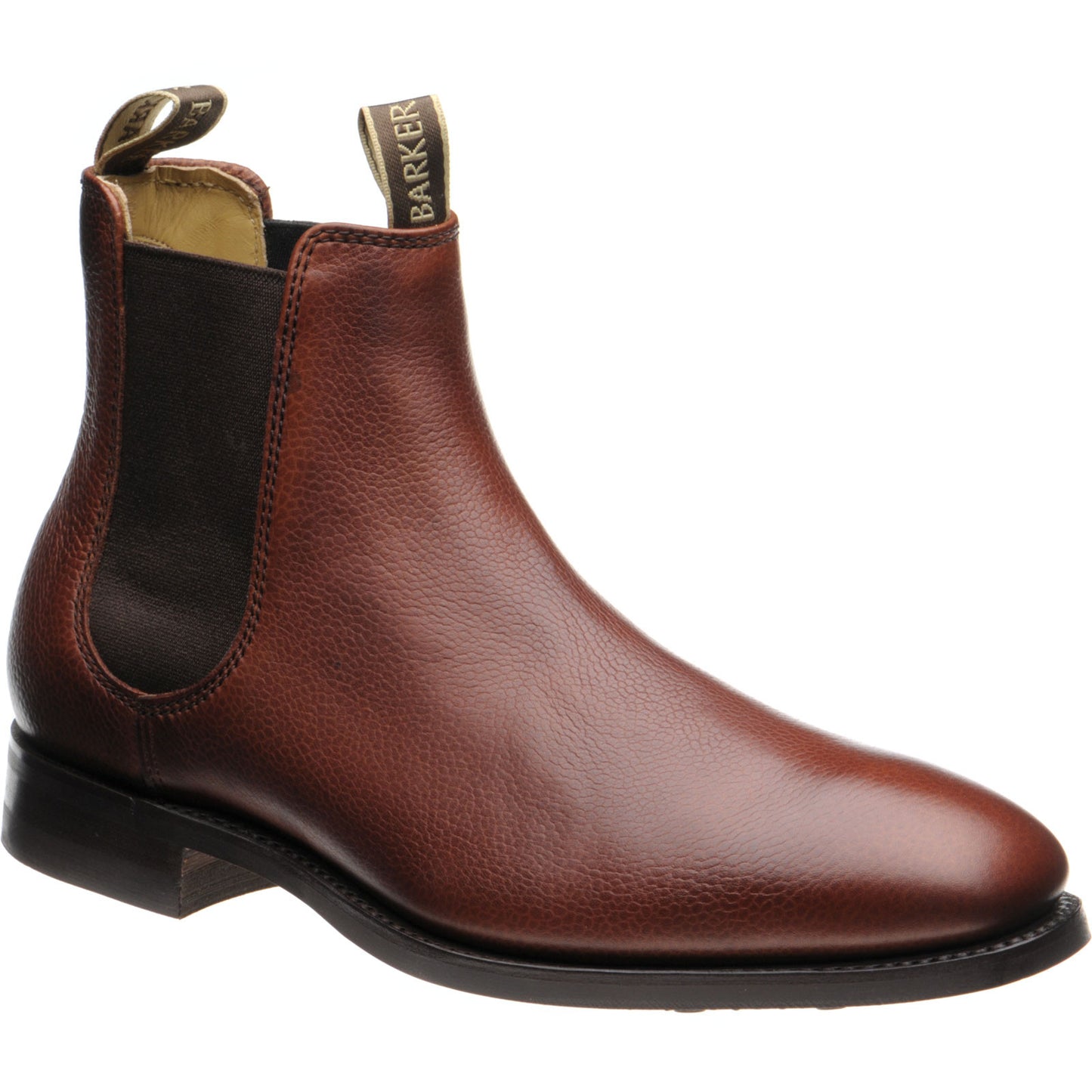 Product image for Barker Mansfield Rubber in cherry grain calf
