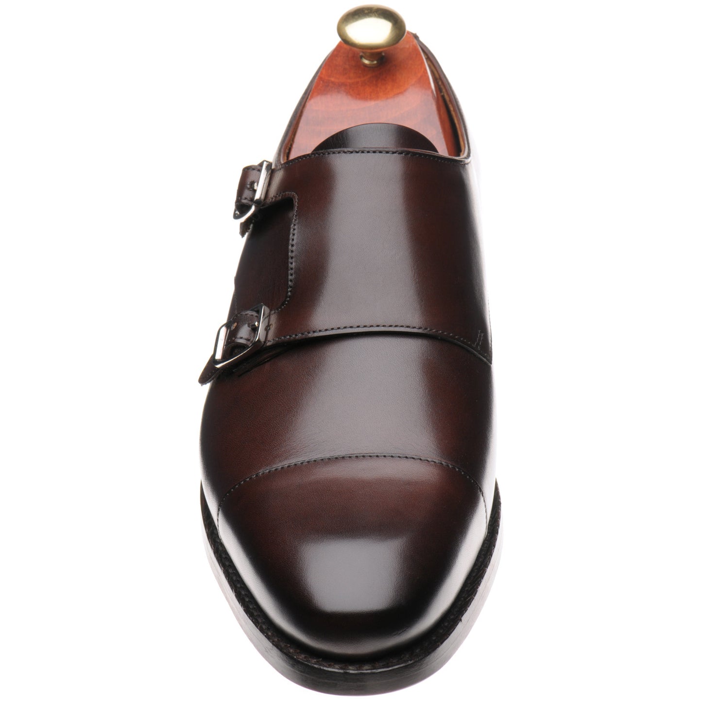 Product image for Barker Middlewich in chestnut calf