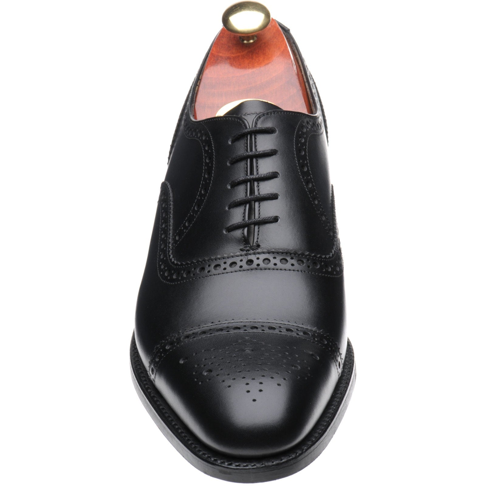 Product image for Barker Mirfield (Rubber) in black calf