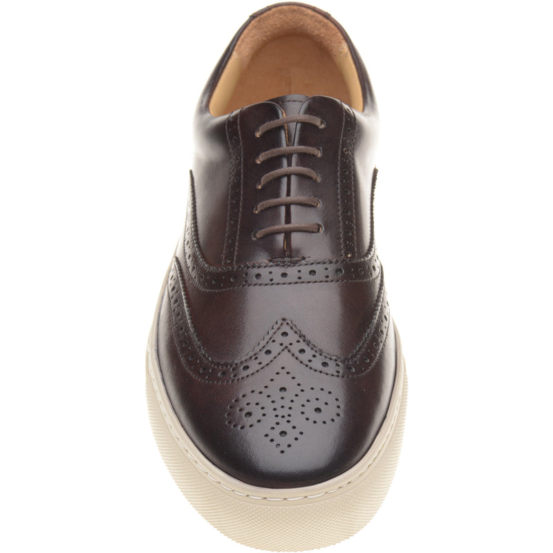 Product image for Barker Owen mens rubber-soled brogues in mocha calf (second)