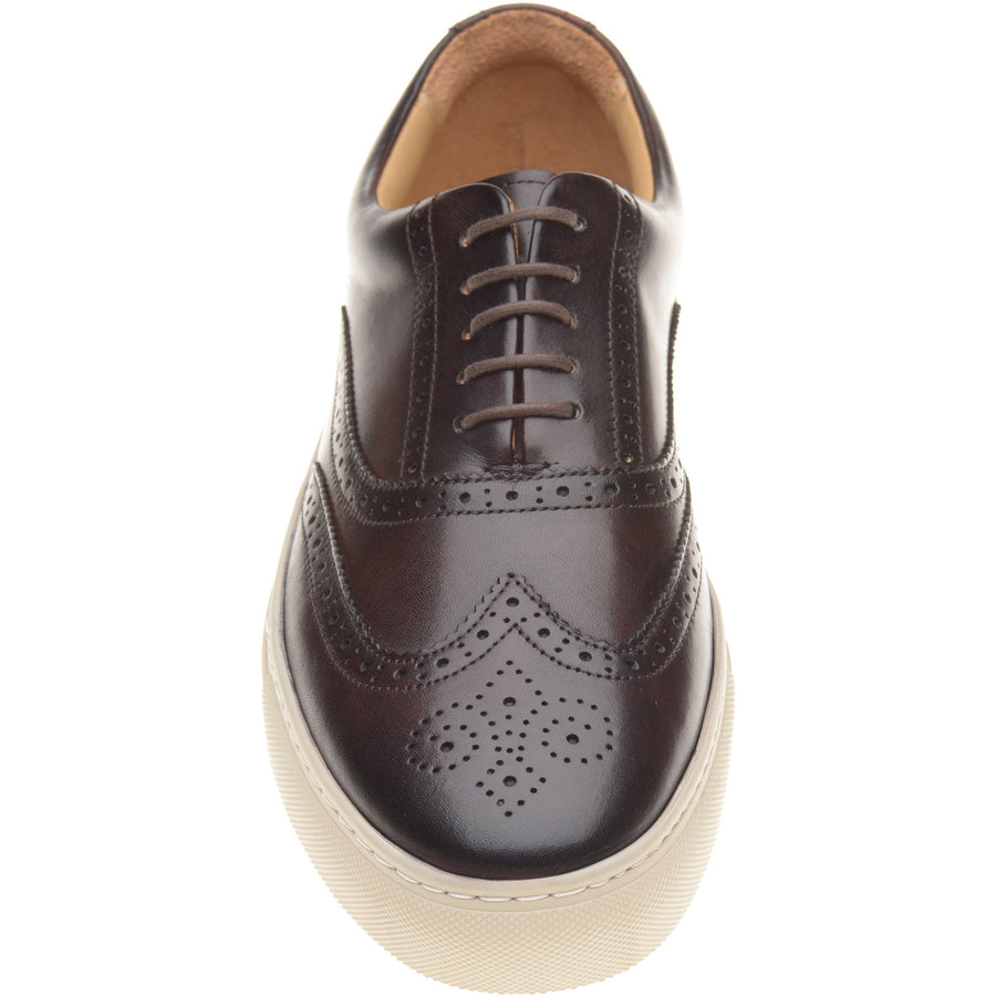 Product image for Barker Owen mens rubber-soled brogues in mocha calf (second)