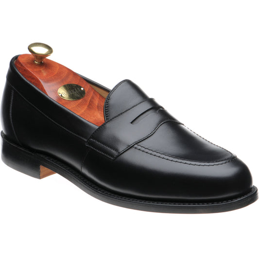 Product image for Barker Portsmouth in black calf